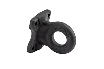 Wallace Forge 4-1/2" x 4-1/2" Bolt-on 2-1/2" Pintle Tow Ring- 66,000 lbs. rating