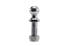 Wallace Forge 20,000 lb. 2" Chrome Plated Pintle Ball w/ 1-1/16" shaft