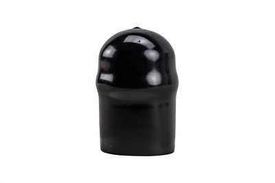 Black Rubber Trailer Ball Cover for 1-7/8" and 2" Balls