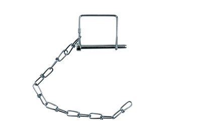 1/4" x 2-3/4" Snapper/Safety pin with 12" chain