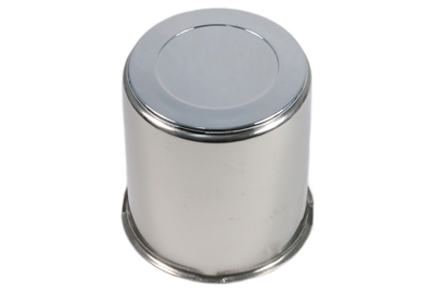 3.19" Stainless Steel Center Cap with Plug