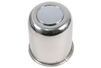 3.75" Stainless Steel Center Cap with Plug