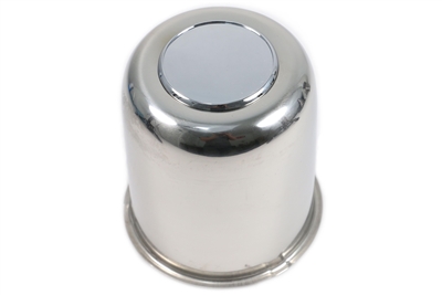 3.75" Stainless Steel Center Cap with Plug