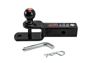 CURT 3 in 1 ATV Ball Mount Kit w/ 2" shank - 2" ball,5/8" ball hole and clevis pin