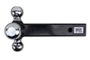Curt 3-Ball 2" Receiver Straight Mount with 1-7/8",2",and 2-5/16" Balls -10,000 lbs. -Chrome Finish