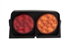 Wesbar Dual Agriculture Light w/ Red & Amber -Right Hand Version