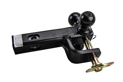 Convert-A-Ball Cushioned 3-Ball and Clevis/Pintle Hook Combo Straight Mount-10,000 lbs.