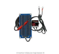 SolarPulse 12V Battery Solar Charger/Maintainer -3W SP-3