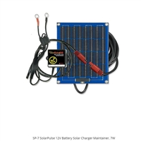 SolarPulse 12V Battery Solar Charger/Maintainer -7W SP-7