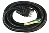 120" Molded Cord & 4-Way Flat Plug