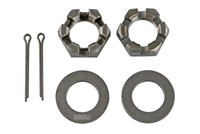 1" Spindle Nuts & Washers Kit for 2-7K Round Spindles