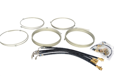 Deluxe Hydraulic Line Kit for Disc / Drum Brake Axles