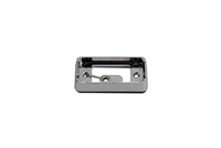 Chrome Mounting Bracket for 2-1/2" Trailer Lights - Self Grounding