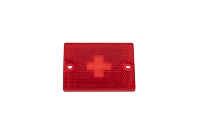 Optronices Replacement side marker lens -red