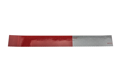 Reflexite V92 2" x 18" Red /White reflective tape (sold per piece)