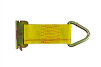 Buyers 2"x6" Strap w/ D-ring for E-track system ,