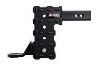 Gen-Y Rebel X Tactical Lightweight  6" Drop Adjustable Ball mount -7,000 lbs.