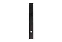 Raw Solid Steel 1-1/4" Square x 10" Long Hitch Bar