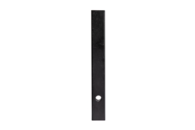 Raw Solid Steel 1-1/4" Square x 10" Long Hitch Bar