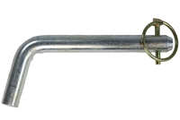 5/8" Extra Long Receiver Pin & Clip - Zinc