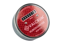 Valcrum Hubometer for 235/80/16 tire. 672 revs per mile