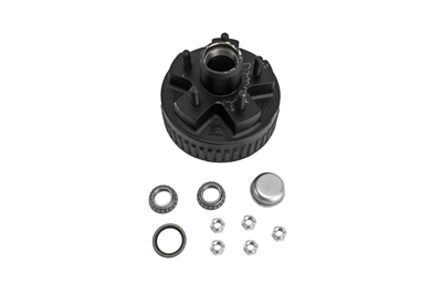 Dexter 2,200 lb 5 bolt on 4.5"  with a 7"-1-1/4" drum kit w/ bearings,lugnuts & grease seal