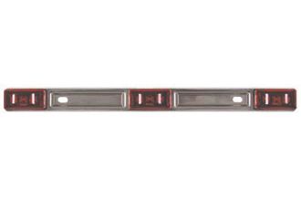 Non-LED Stainless Steel Red Identification Light Bar