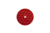 Optronices 3-3/16" Round Trailer Reflector Screw Mount -Red