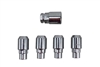 9/16" Acorn Anti-theft Lugnut w/ Socket Kit (4)-Long