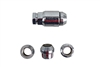 9/16" Acorn Anti-theft Lugnut w/ Socket Kit (4)-Open End