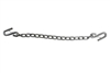 Trailer Safety Chain w/ S hooks -48" Long  -5,000 lbs