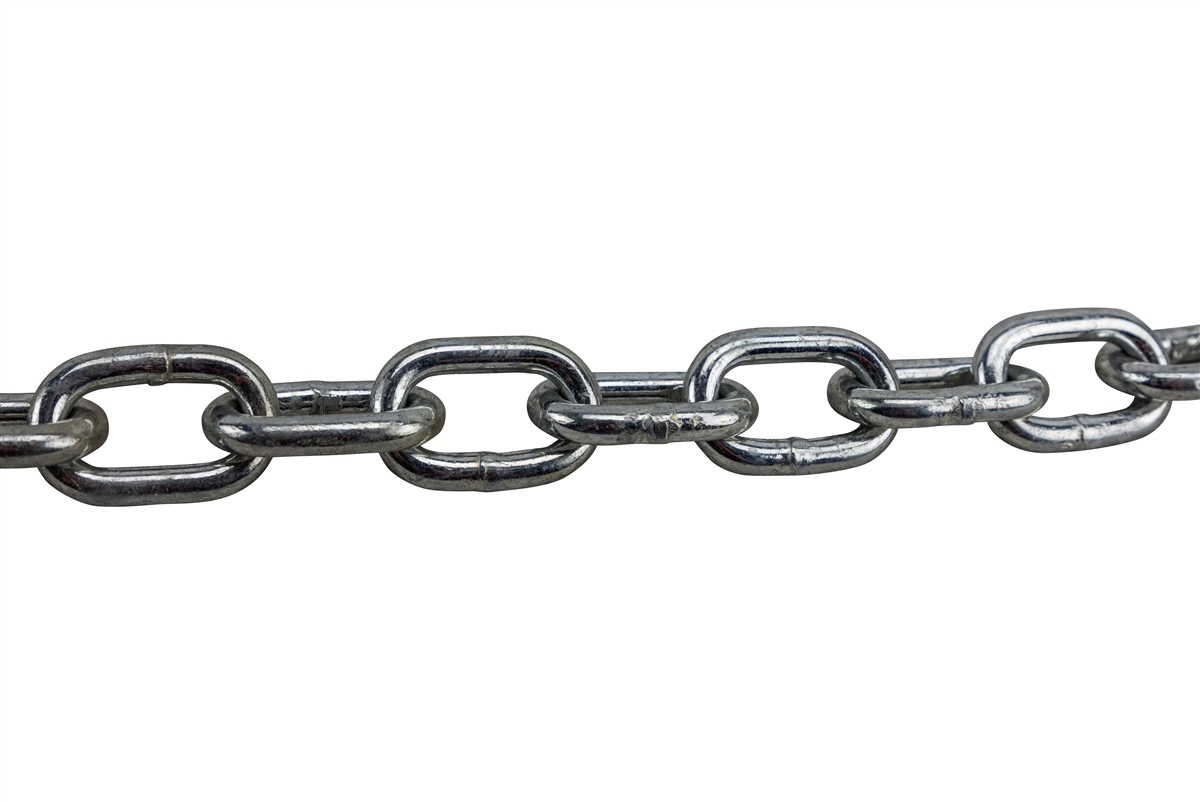 Trailer Safety Chain w/ S hooks -48 Long -5,000 lbs