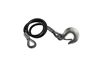 1/2" by 40" Coiled Trailer Safety Cable rated at 12,000 lbs. GVWR