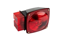 Rectangular incandescent Stop Turn Tail Light (left hand driver's side)