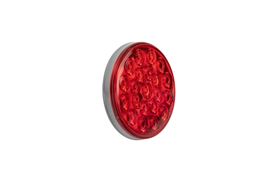 Optronics 4" Round 21-Diode LED Stop/Turn/Tail Light - Red