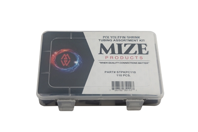 Mize Products Assorted Shrink Tube Kit -110 pieces