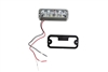 Custer 4 Diode LED Strobe Light -White