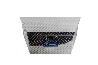 UWS Diamond Plate Aluminum A-Frame Tool Box 34"- Low Profile.