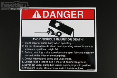 Danger Avoid Injury