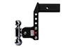 B&W Hitch 2-1/2" 7â€ drop 7-1/2" Rise 2-ball mount designed to be used with GMC /Chevy Mutipro Tailgate