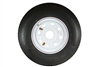 Provider 235/80R16 Radial Tire & 16" White Spoke Wheel 6 on 5.5"