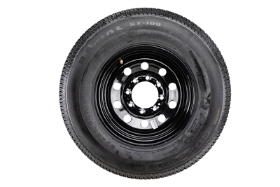 Goodride 235/80R16 Radial Tire & 16" Black Mod Wheel 8-lug on 6.5"