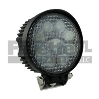 27 Watt Heavy Duty 4" LED Flood Light - Round