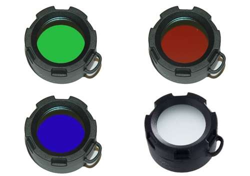 Red Green Blue filters for Olight M30