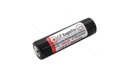 Eagletac 14500: 3.7V 750mAh PCB Li-Ion Rechargeable Battery