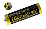 NITECORE NL1475R 750mAh 14500 Built-in Micro-USB Rechargeable Li-ion Battery