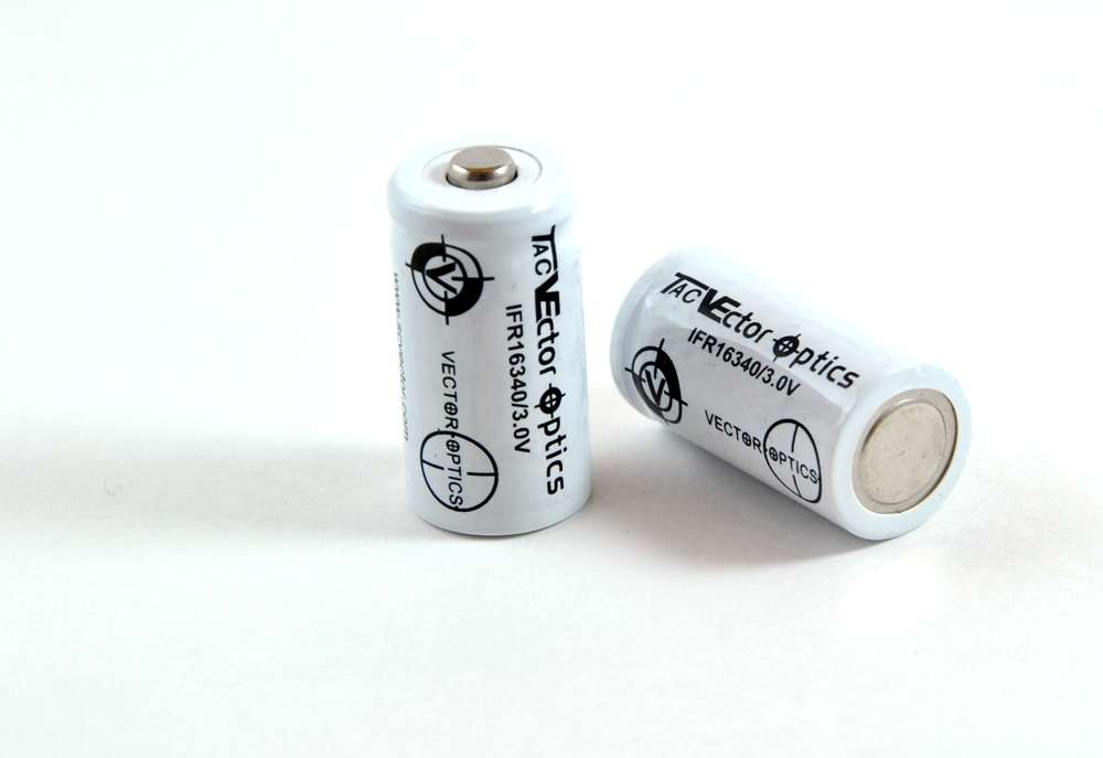 16340 LiFePO4 3.0V 800mAh Rechargeable Battery