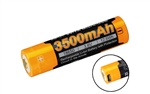 FENIX ARB-L18-3500U Protected Button-Top 3500mAh USB-Rechargeable 18650 Battery