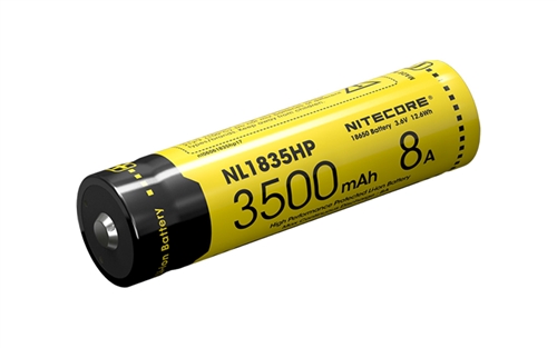 Nitecore NL1835HP 3500mAh 18650 High Performance Li-ion Battery