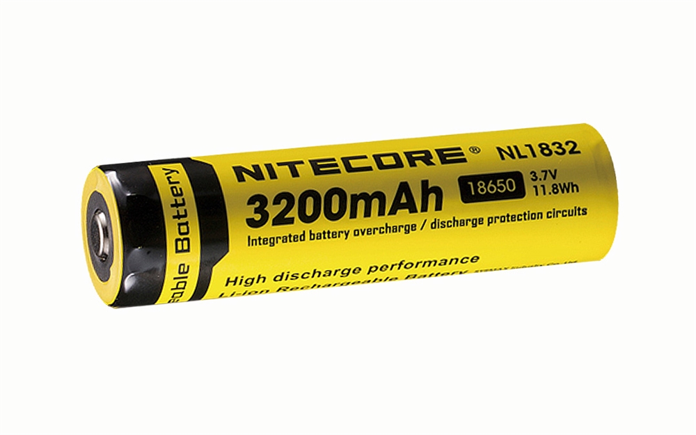 Pile Rechargeable 18650 NiteCore NL1832 3,7V 3200mAh - Bestpiles